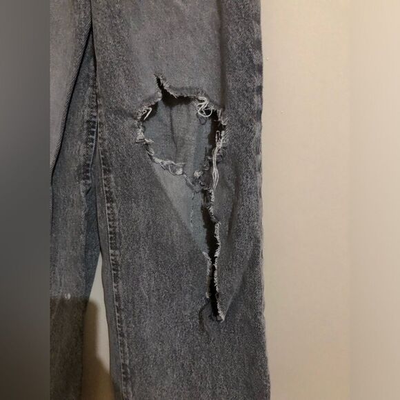 🃏 Zara | Distressed Acid Washed Jeans - Picture 2 of 5